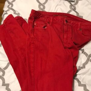 Red Michael Kors Jeans